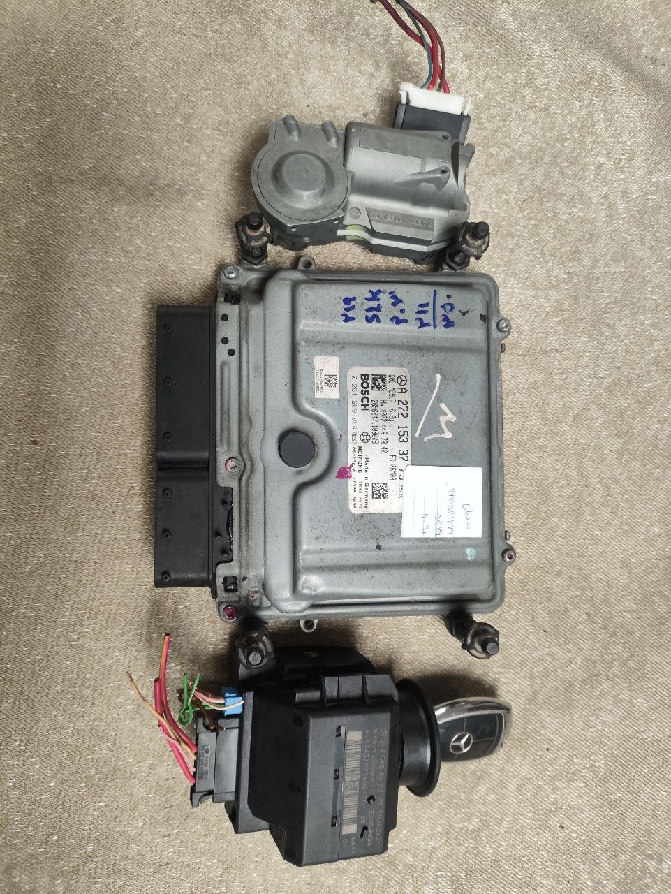 کامپیوتر موتور بنز C کلاس W203 موتور M272 | ECU مرسدس بنز