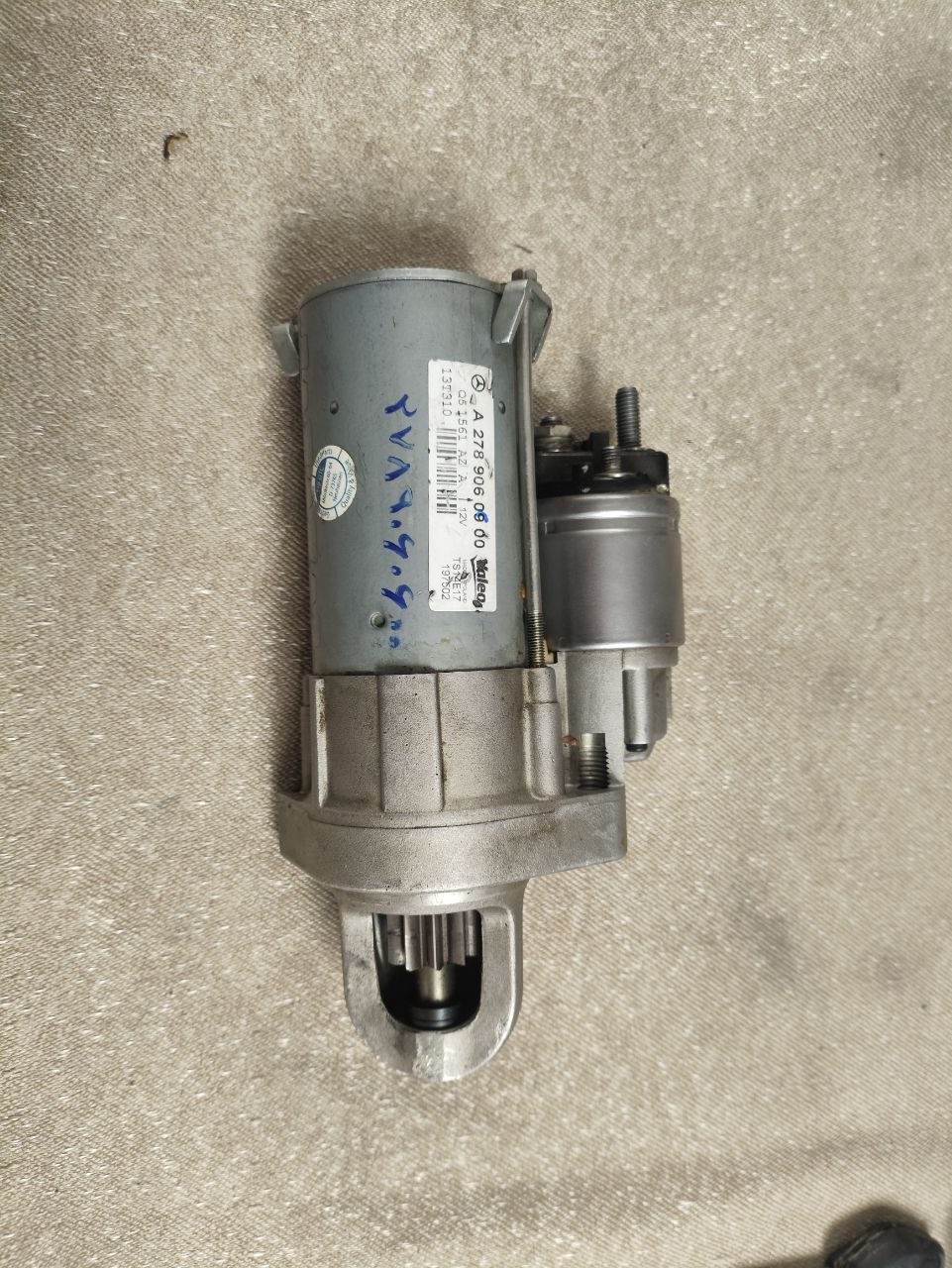 استارت مرسدس بنز موتور M278 | استارت موتور بنز